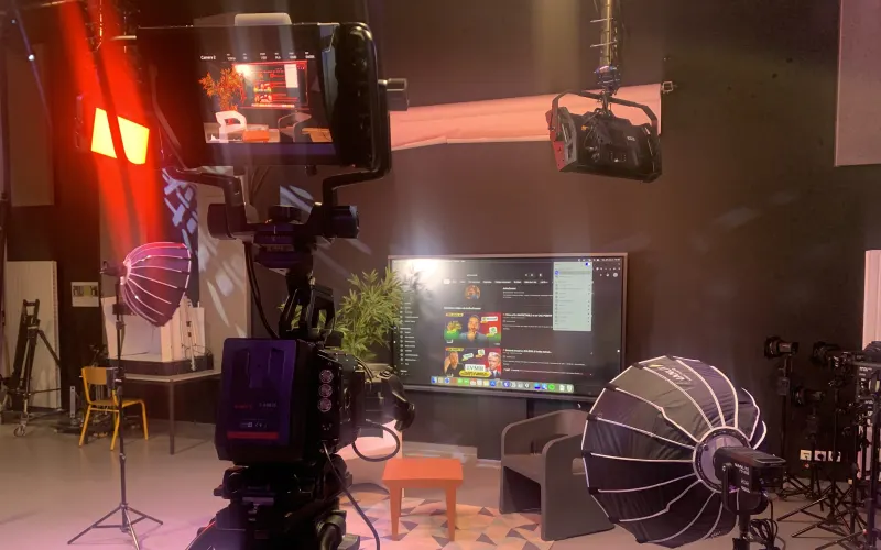Régie de la Web TV de l'IUT de Troyes